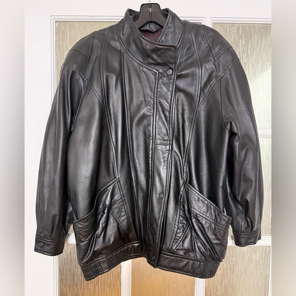 Vintage Jean Pierre Genuine Leather Jacket – Women’s M - Picture 3 of 13